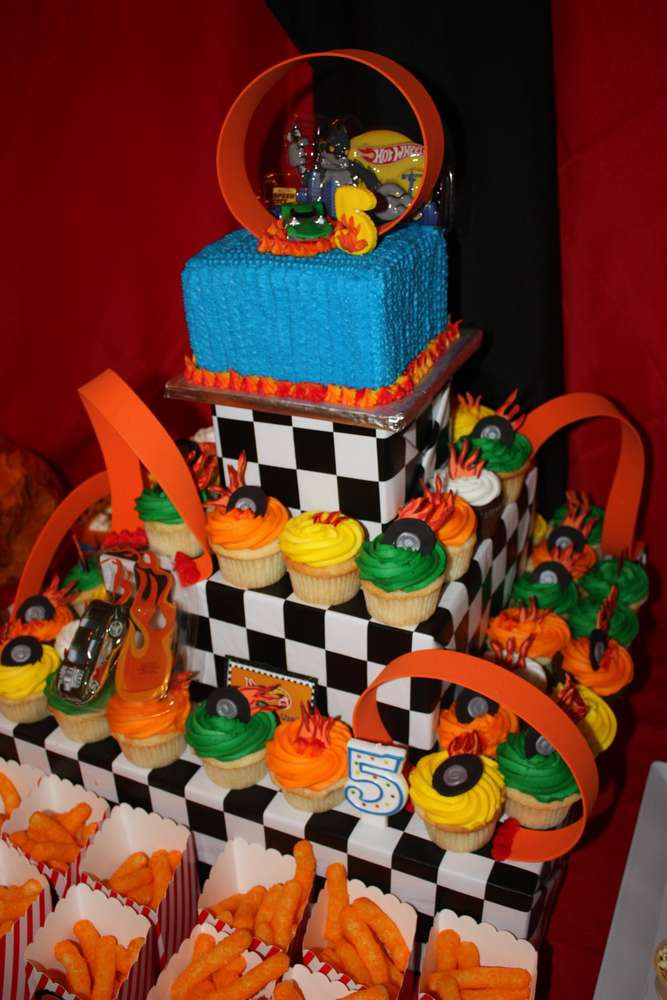 Hot Wheels Birthday Decorations
 Hot Wheels Birthday Party Ideas 5 of 32