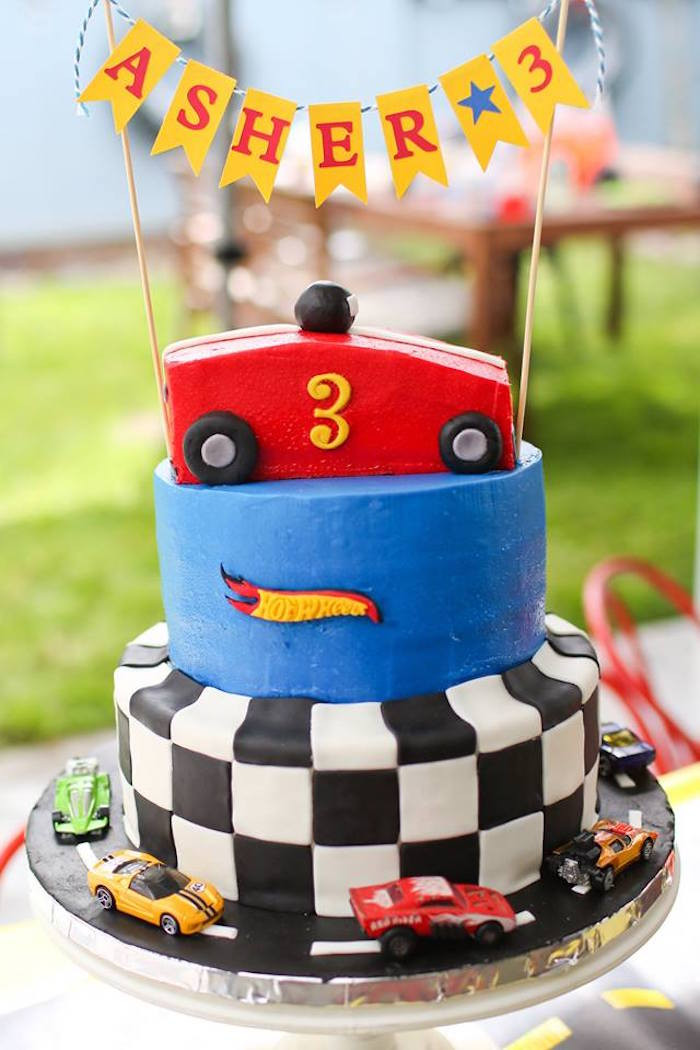 Hot Wheels Birthday Party Ideas
 Kara s Party Ideas Hot Wheels Car Birthday Party