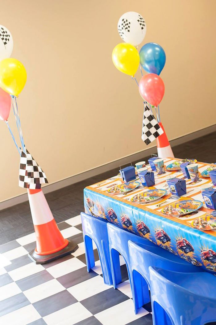 Hot Wheels Birthday Party Ideas
 Kara s Party Ideas Hot Wheels Car Birthday Party