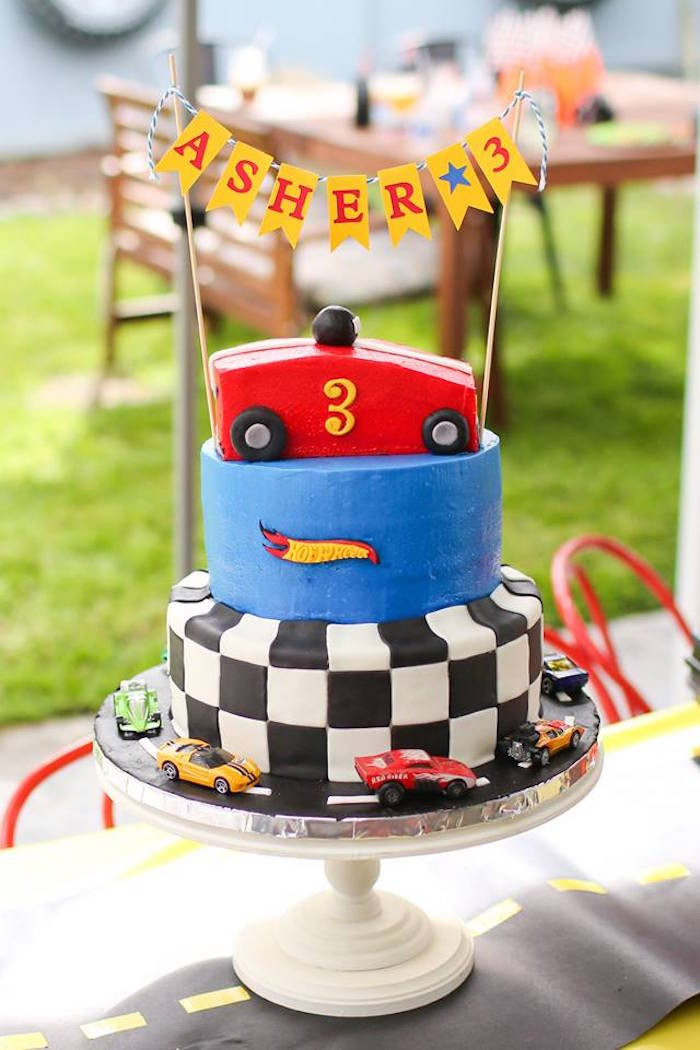 Hot Wheels Birthday Party Ideas
 Kara s Party Ideas Hot Wheels Car Birthday Party