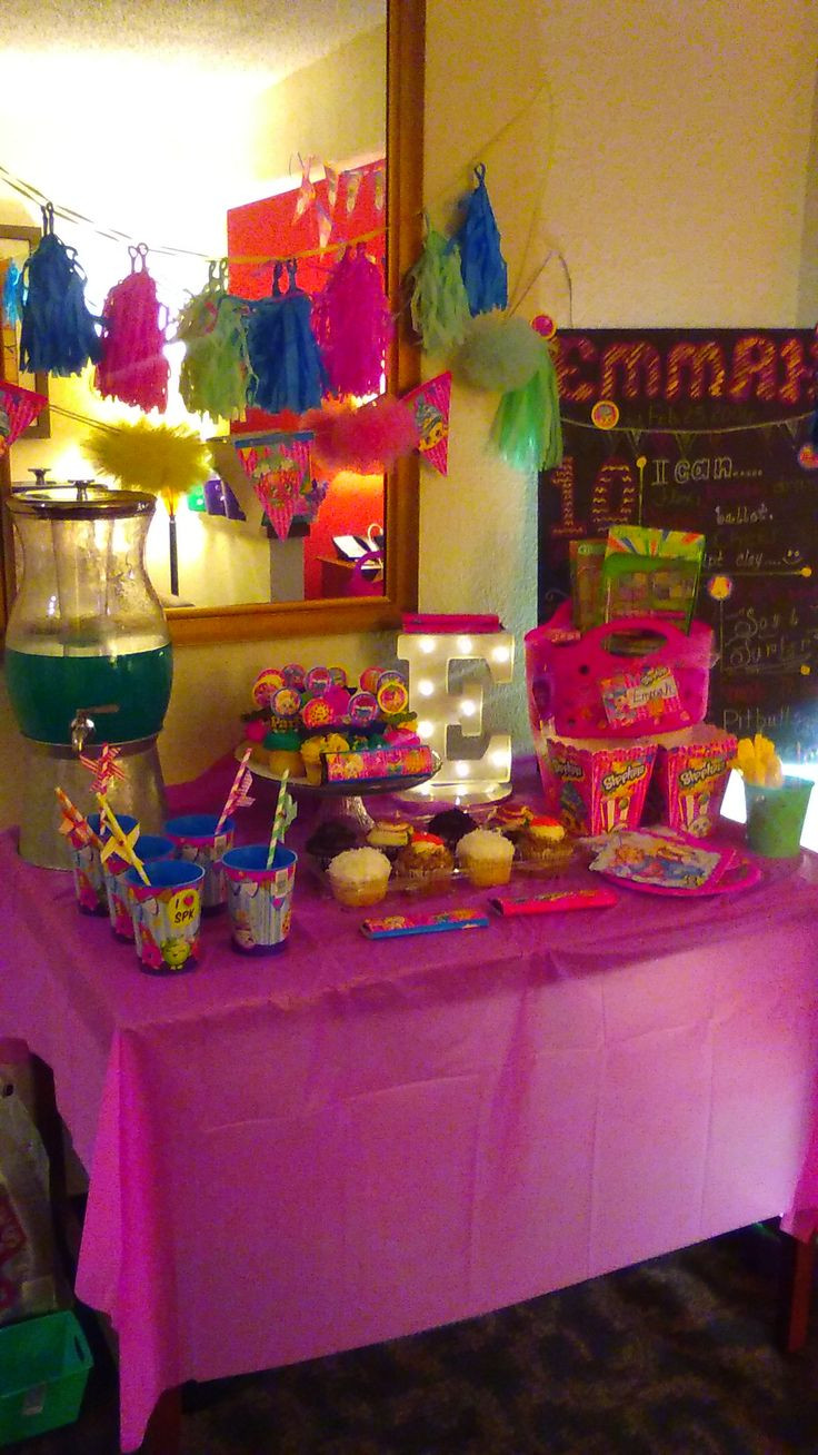 Hotel Birthday Party
 Emmahs Shopkins hotel slumber party With images