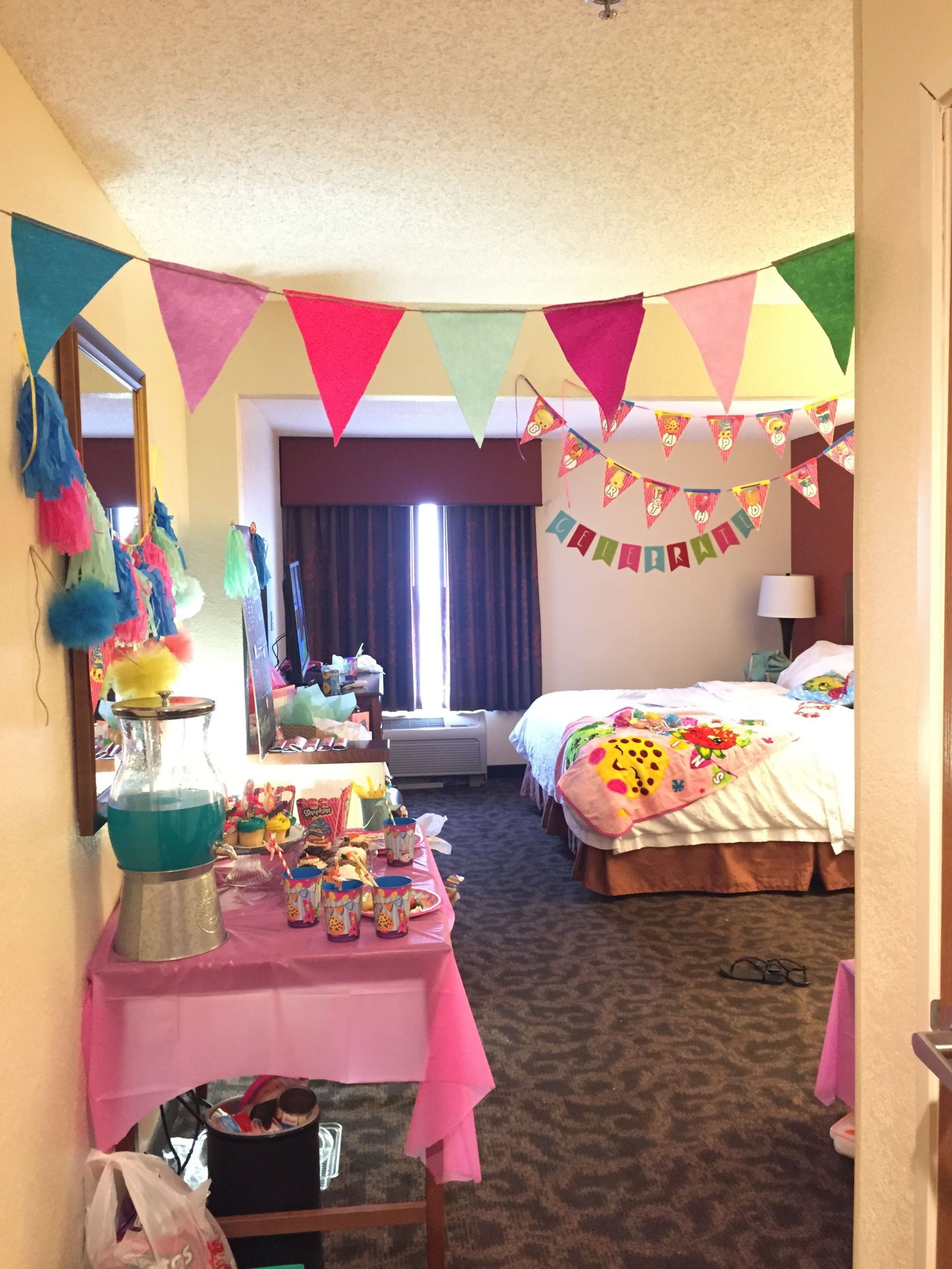 Hotel Birthday Party
 Hotel Slumber Party Package