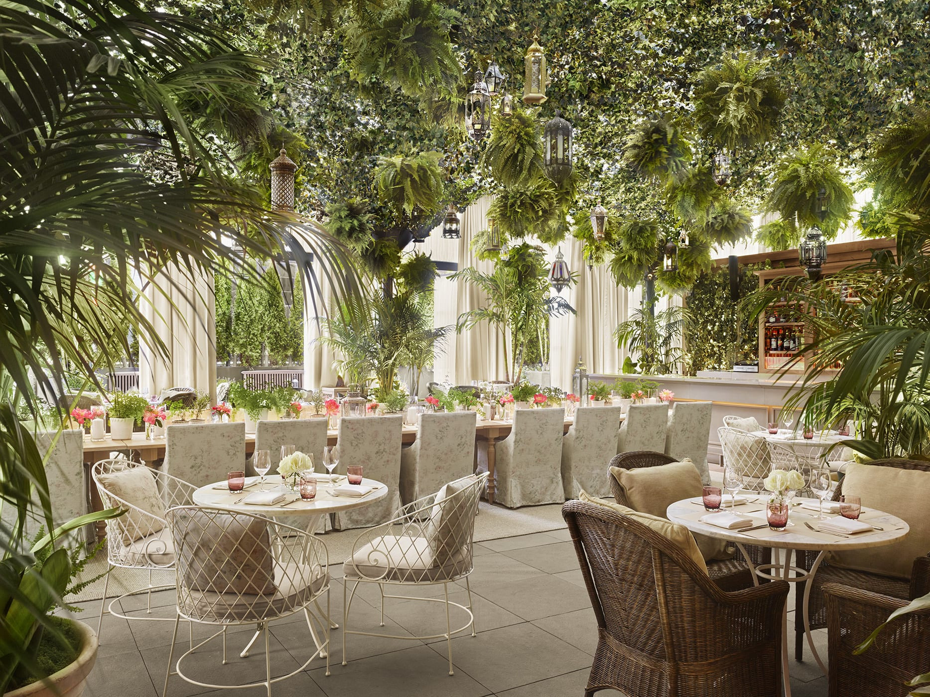 Hotel Terrace Landscape
 The Terrace and Outdoor Gardens