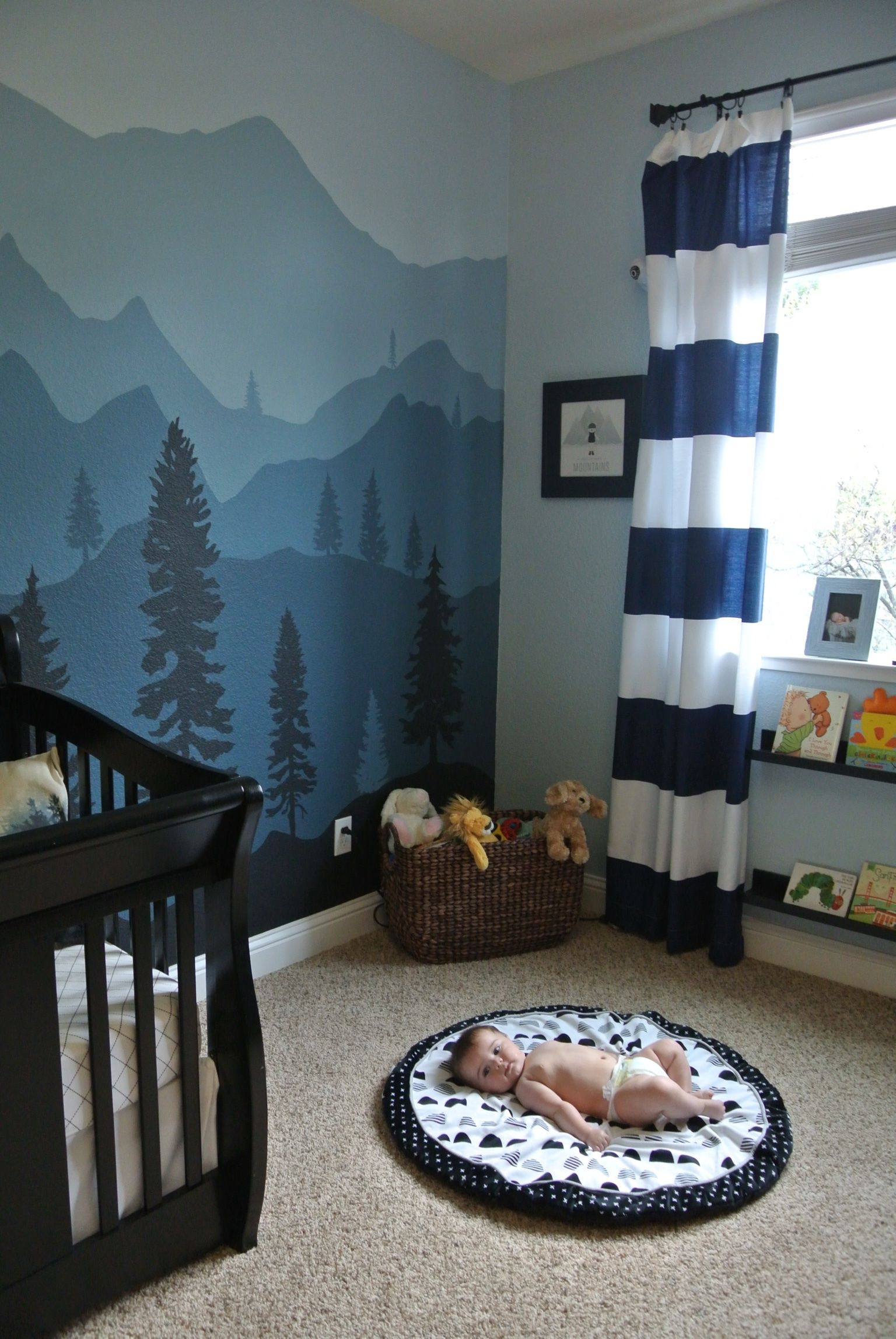How To Decorate A Newborn Baby Boy Room
 Maddox’s Mountain Nursery