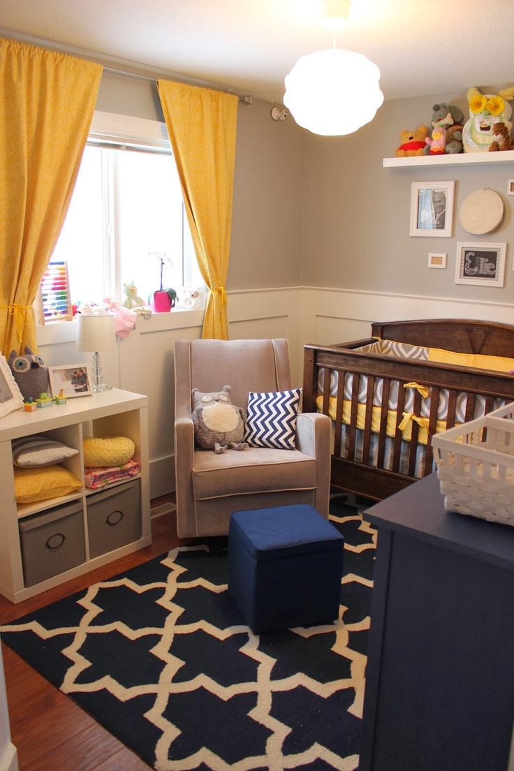 How To Decorate A Newborn Baby Boy Room
 542 best images about Small baby rooms on Pinterest