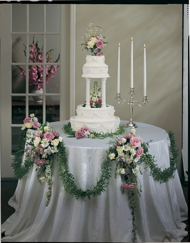 How To Decorate A Wedding Cake
 25 best wedding cake table decorations images by Ultimate