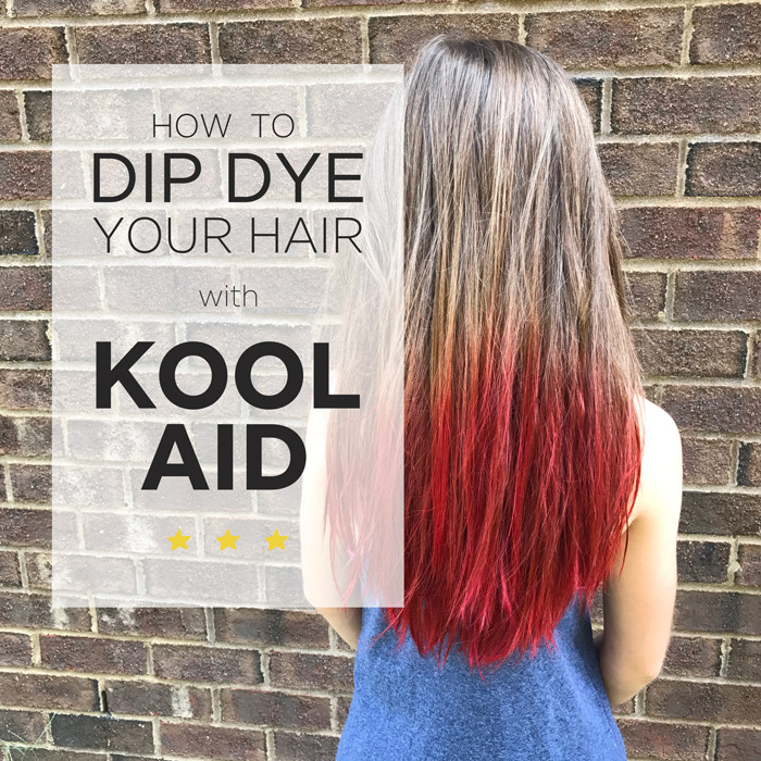 How To DIY Your Hair With Kool Aid
 Kool Aid Hair Dye — Home Again Creative