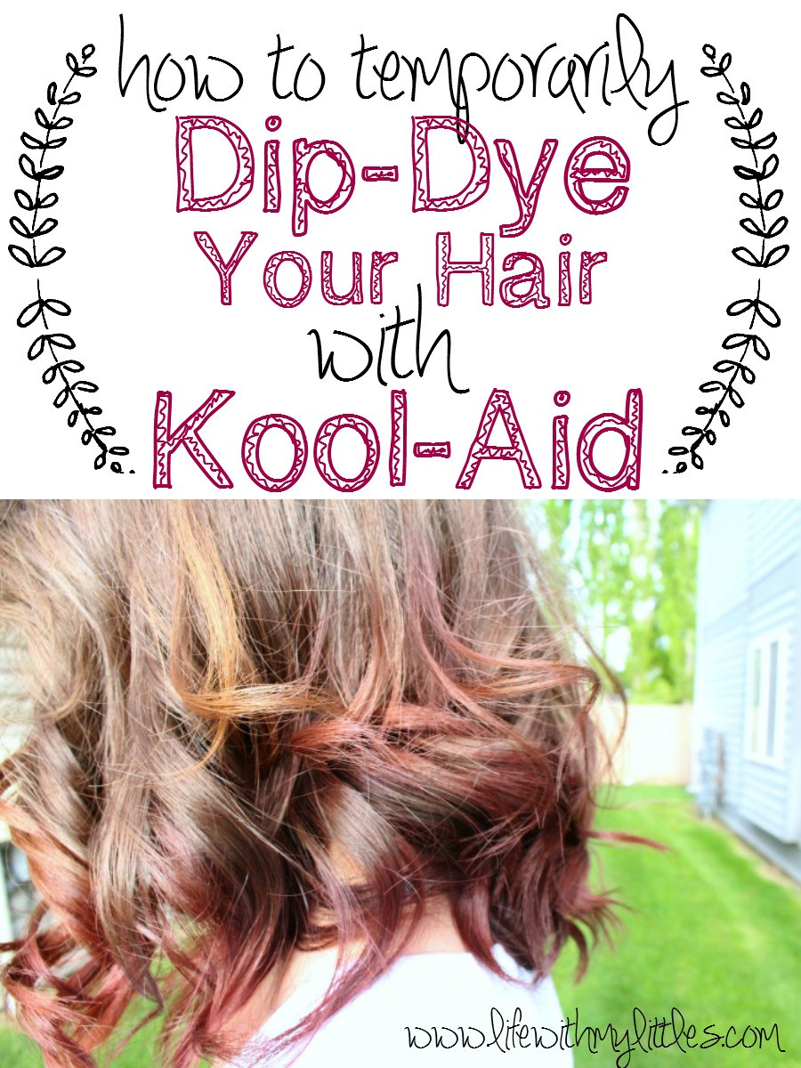 How To DIY Your Hair With Kool Aid
 How to Dip Dye Your Hair with Kool Aid
