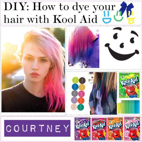 How To DIY Your Hair With Kool Aid
 what to do this week With images