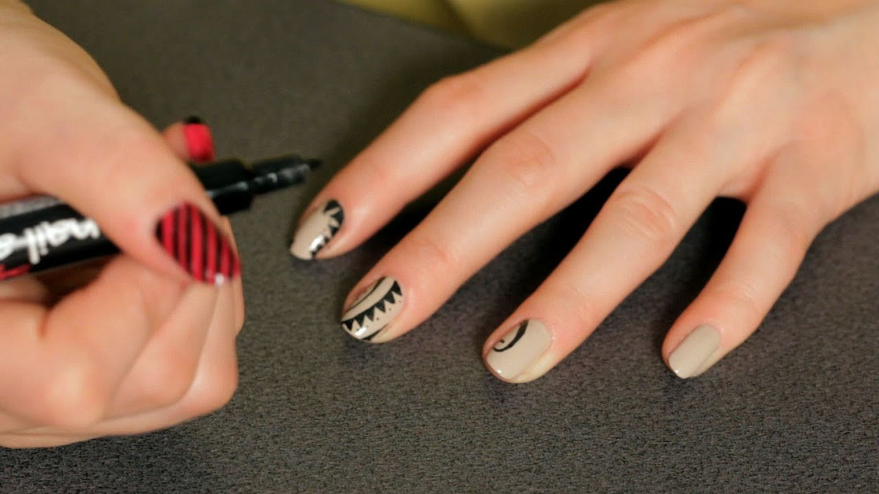 How To Do Nail Art
 How to Do a Tattoo Design