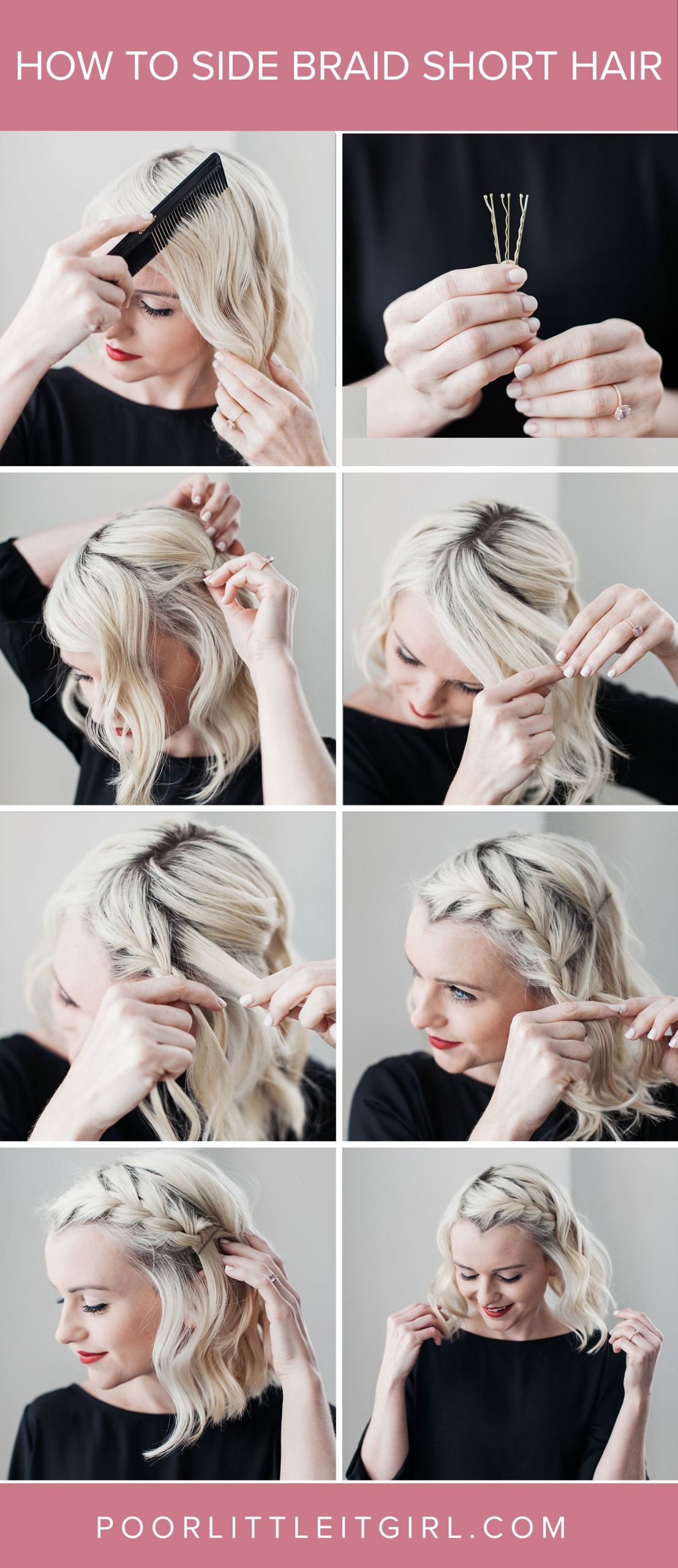 How To Do Side Braid Hairstyles
 How To Do A Side Braid Short Hair