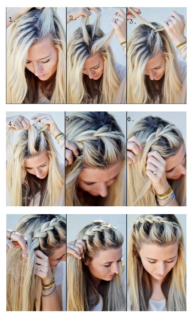 How To Do Side Braid Hairstyles
 Hairstyles tips and tutorial Make A Half Up Side French Braid