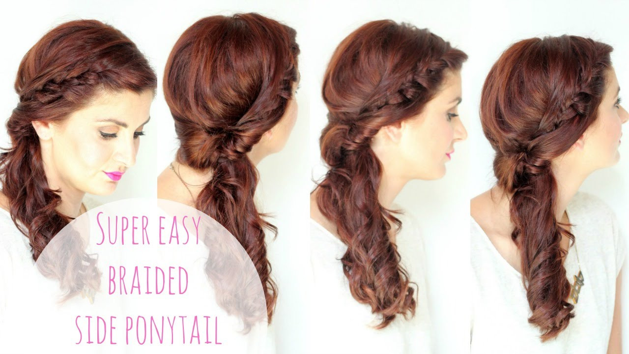 How To Do Side Braid Hairstyles
 Simple Side Braided Hairstyle