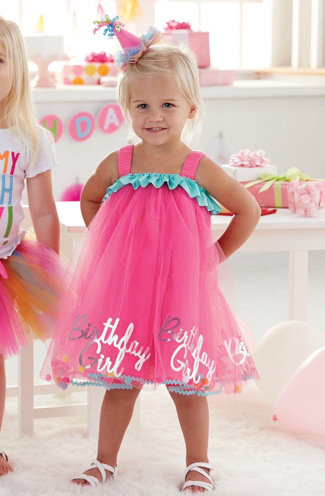 How To Dress For A Birthday Party
 Birthday Girl Tulle Dress by Mud Pie
