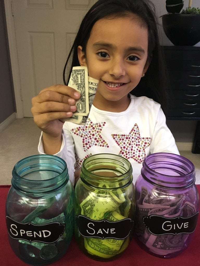 How To Gift Money To Child
 Kids and Money Introducing Spend Save and Give Jars
