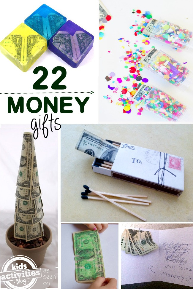 How To Gift Money To Child
 22 Creative Money Gift Ideas Kids Activities Blog