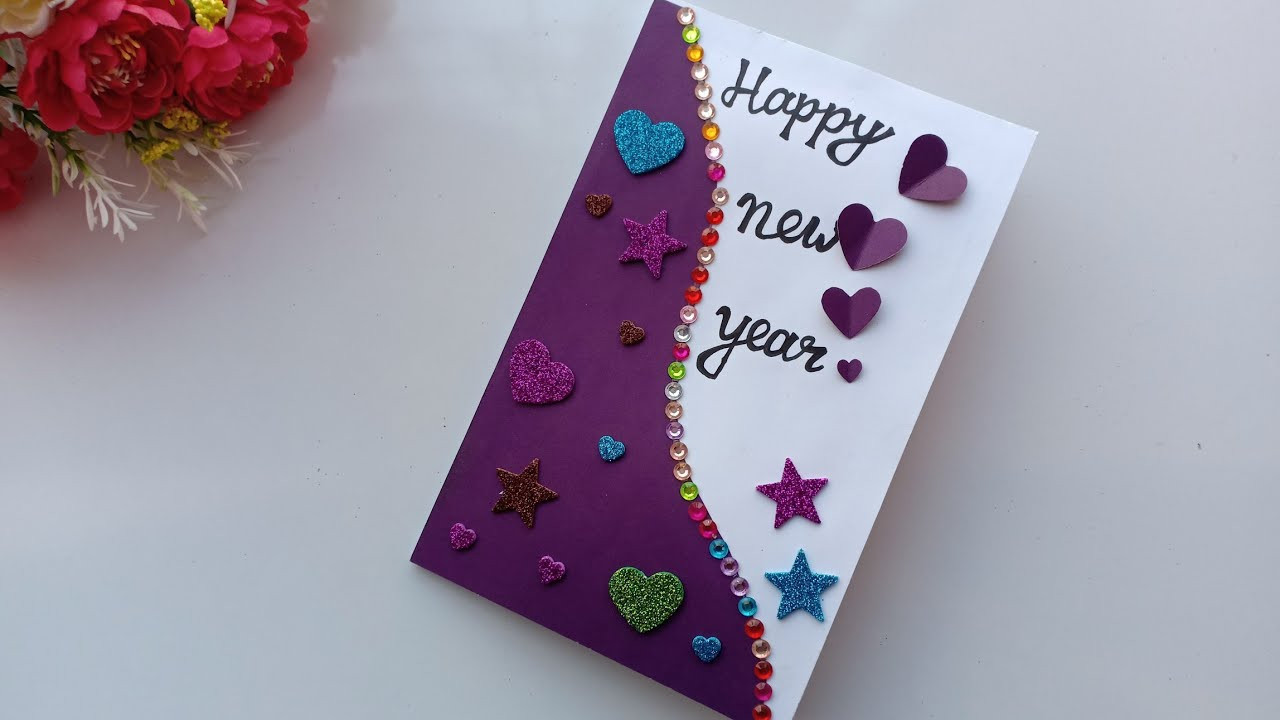 How To Make A Cool Birthday Card
 Beautiful Handmade Happy New Year 2019 Card Idea DIY