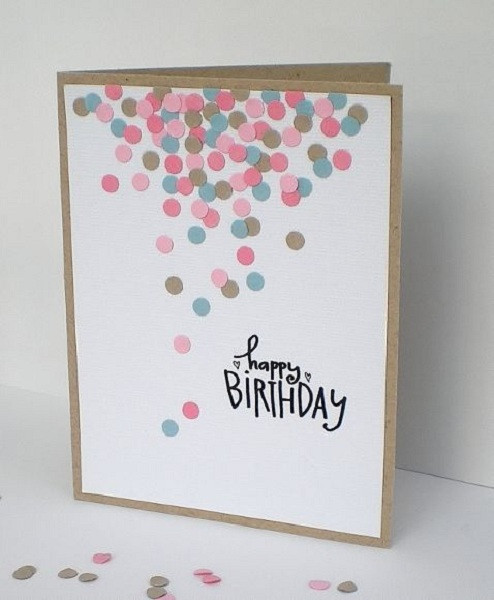 How To Make A Cool Birthday Card
 Handmade Birthday Cards Pink Lover