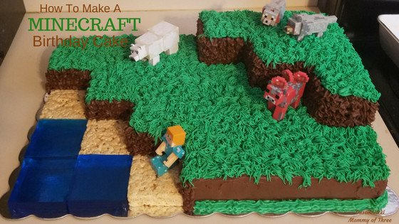 How To Make A Minecraft Birthday Cake
 How to Make and Decorate a Minecraft Landscape Birthday