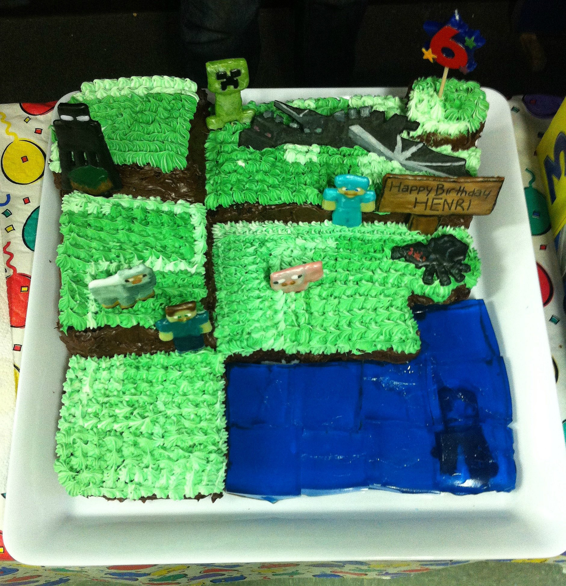 How To Make A Minecraft Birthday Cake
 20 Best Ideas Minecraft Birthday Cake Home Inspiration