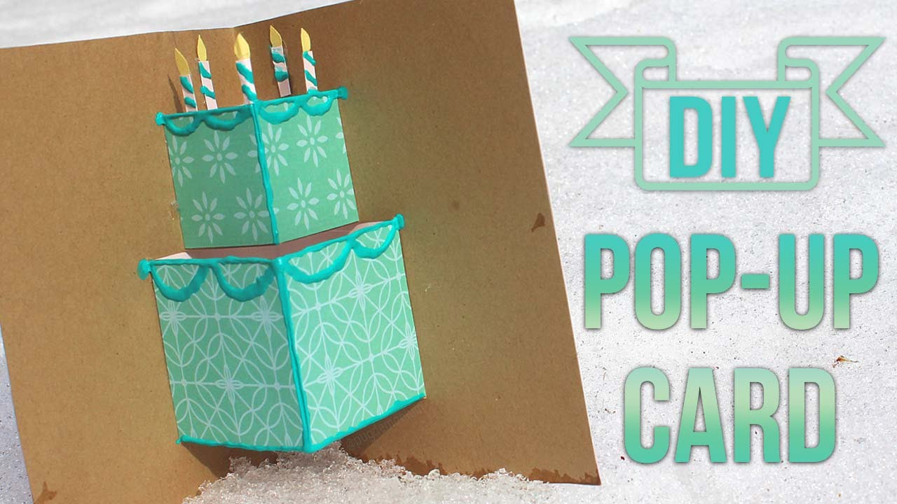 How To Make A Pop Up Birthday Card
 How To Make A Simple Pop Up Birthday Card 🎂