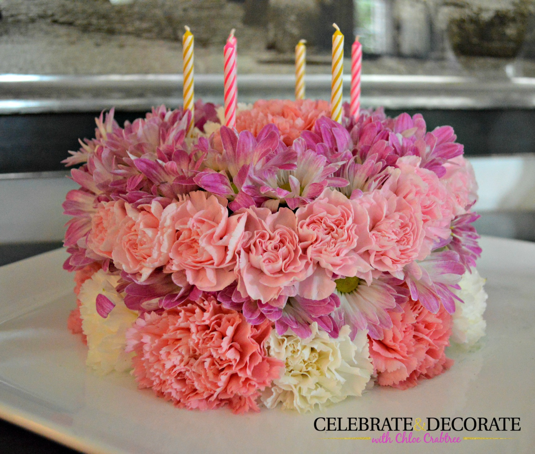 How To Make Birthday Cakes
 How to Make a Floral Birthday Cake Celebrate & Decorate