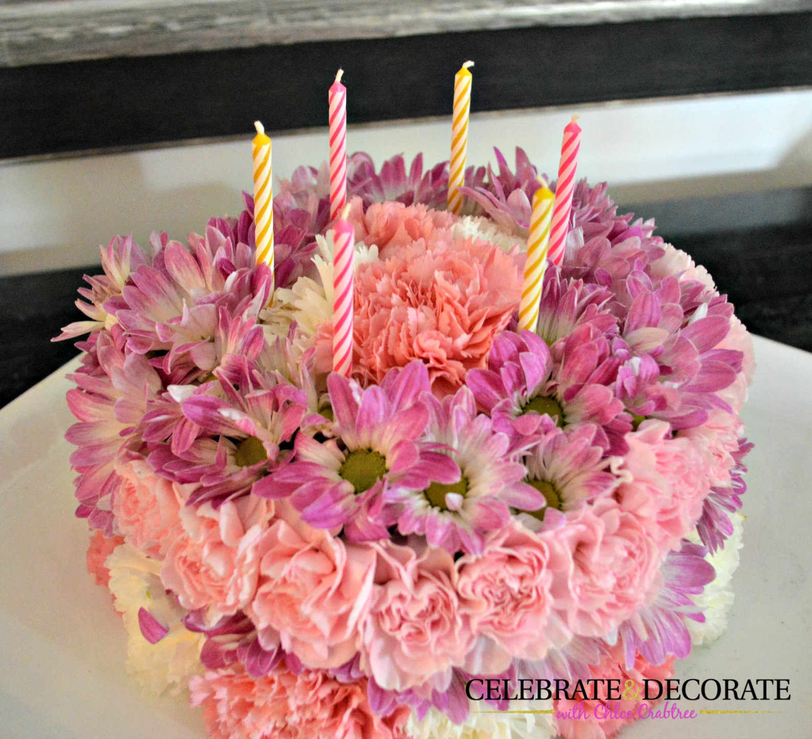 How To Make Birthday Cakes
 How to Make a Floral Birthday Cake Celebrate & Decorate