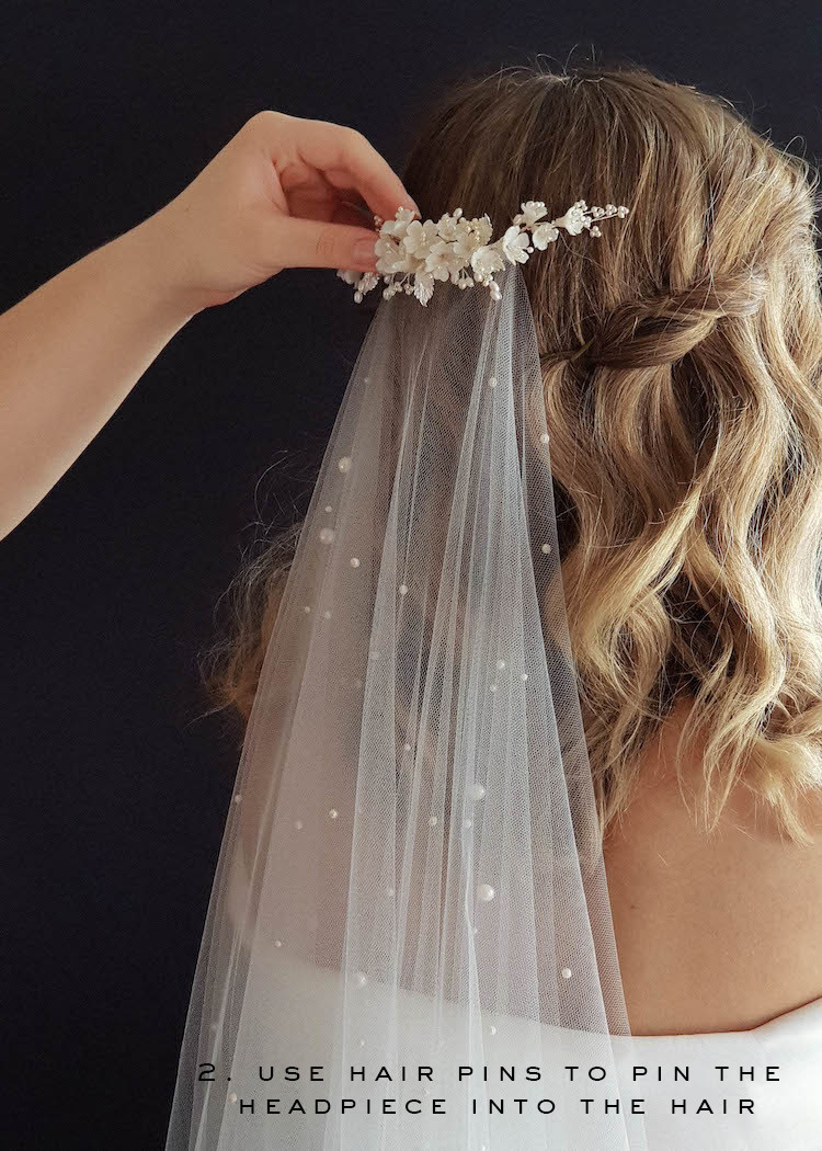 How To Make Wedding Veils And Tiaras
 How to layer wedding veils and headpieces TANIA MARAS