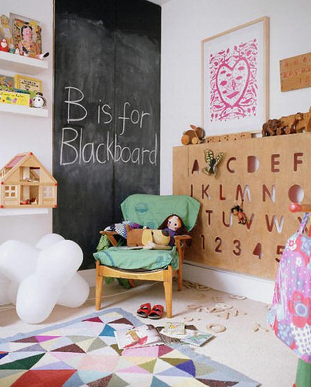 How To Paint Kids Room
 30 Fun Chalkboard Paint Ideas for Kids Room