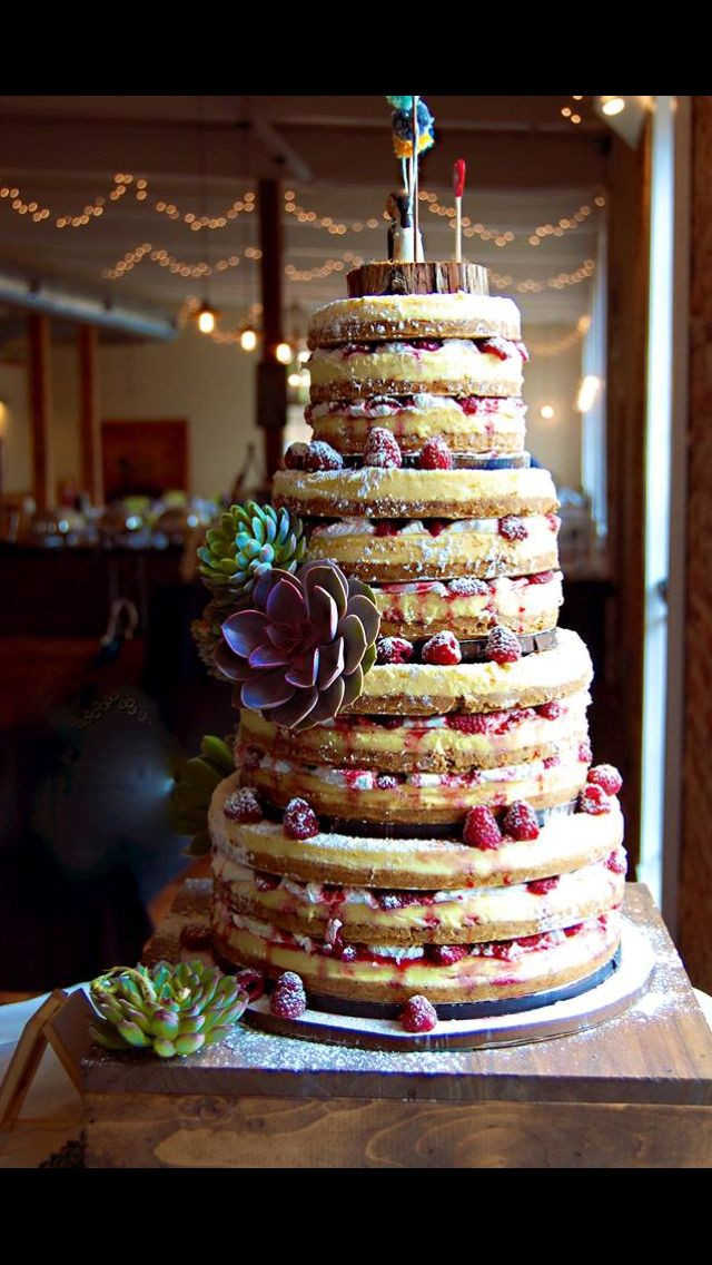 How To Stack A Wedding Cake
 Cheesecakes stacked on top of each other