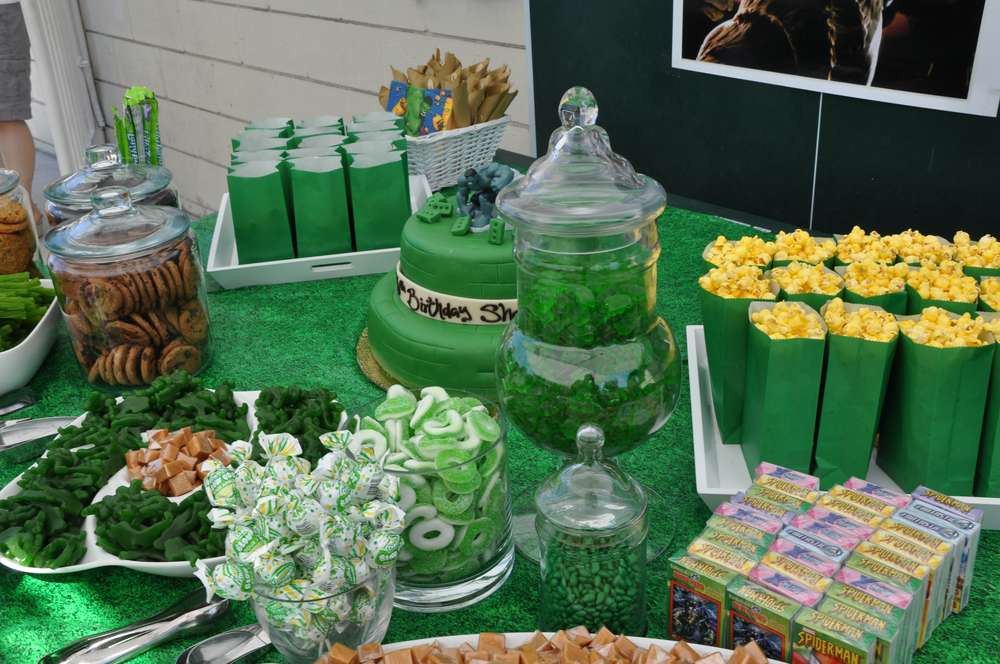 Hulk Birthday Decorations
 Incredible Hulk Birthday Party Ideas