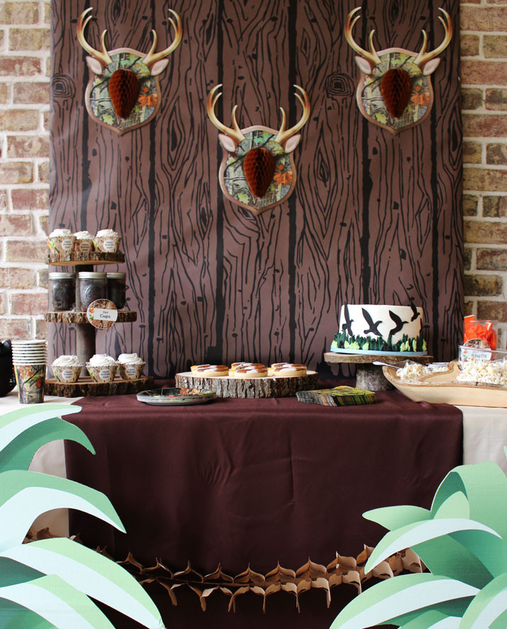 Hunting Birthday Party Ideas
 Hunting Camo Birthday Party Idea Shindigz