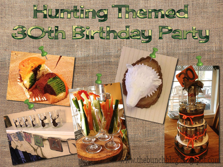 Hunting Birthday Party Supplies
 the bunch handcraftedylishly Hunting Themed Birthday