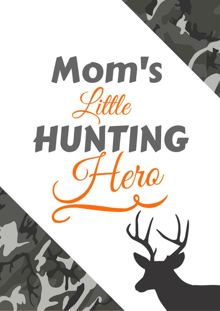 Hunting Gifts For Kids
 12 best Hunting Gifts Hunting Decor Hunting Printables