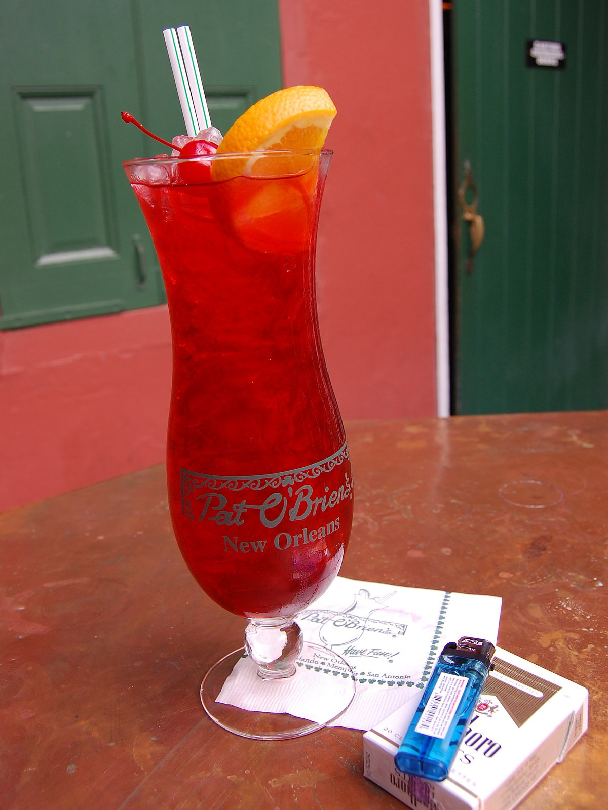 Hurricanes Drinks In New Orleans
 Hurricane cocktail