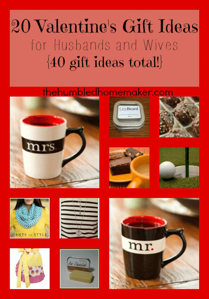 Husband Valentine Gift Ideas
 20 Valentine s Day Gift Ideas for Husbands and Wives 40