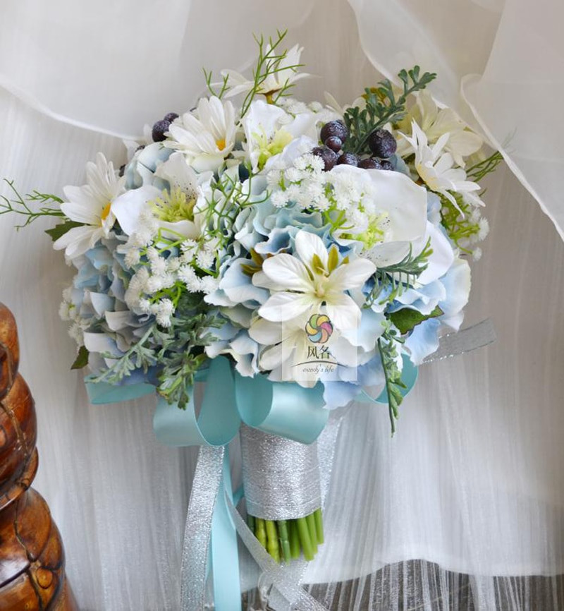 Hydrangea Wedding Flowers
 New Wedding Bouquet Flower Floral Bridal Bridesmaid