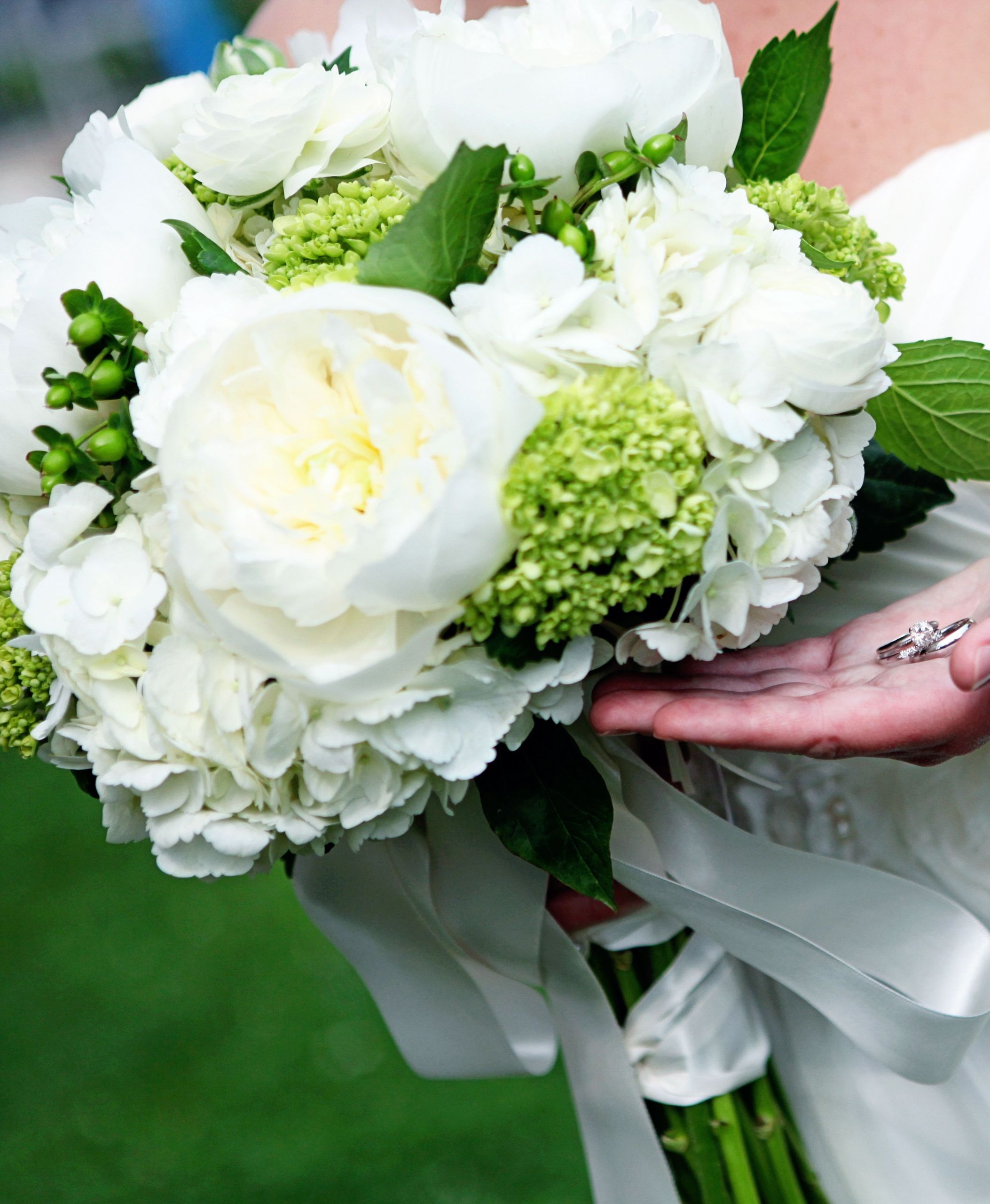 Hydrangea Wedding Flowers
 Peonies and Hydrangeas as Bouquets and Centerpieces…with