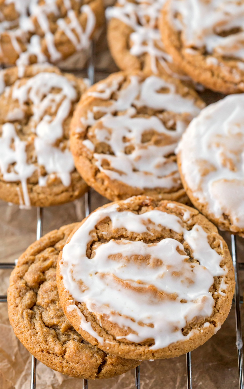 Iced Molasses Cookies
 Iced Molasses Cookie Recipe I Heart Eating