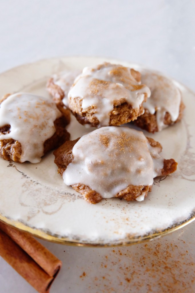 Iced Molasses Cookies
 Iced Spiced Soft Molasses Cookies