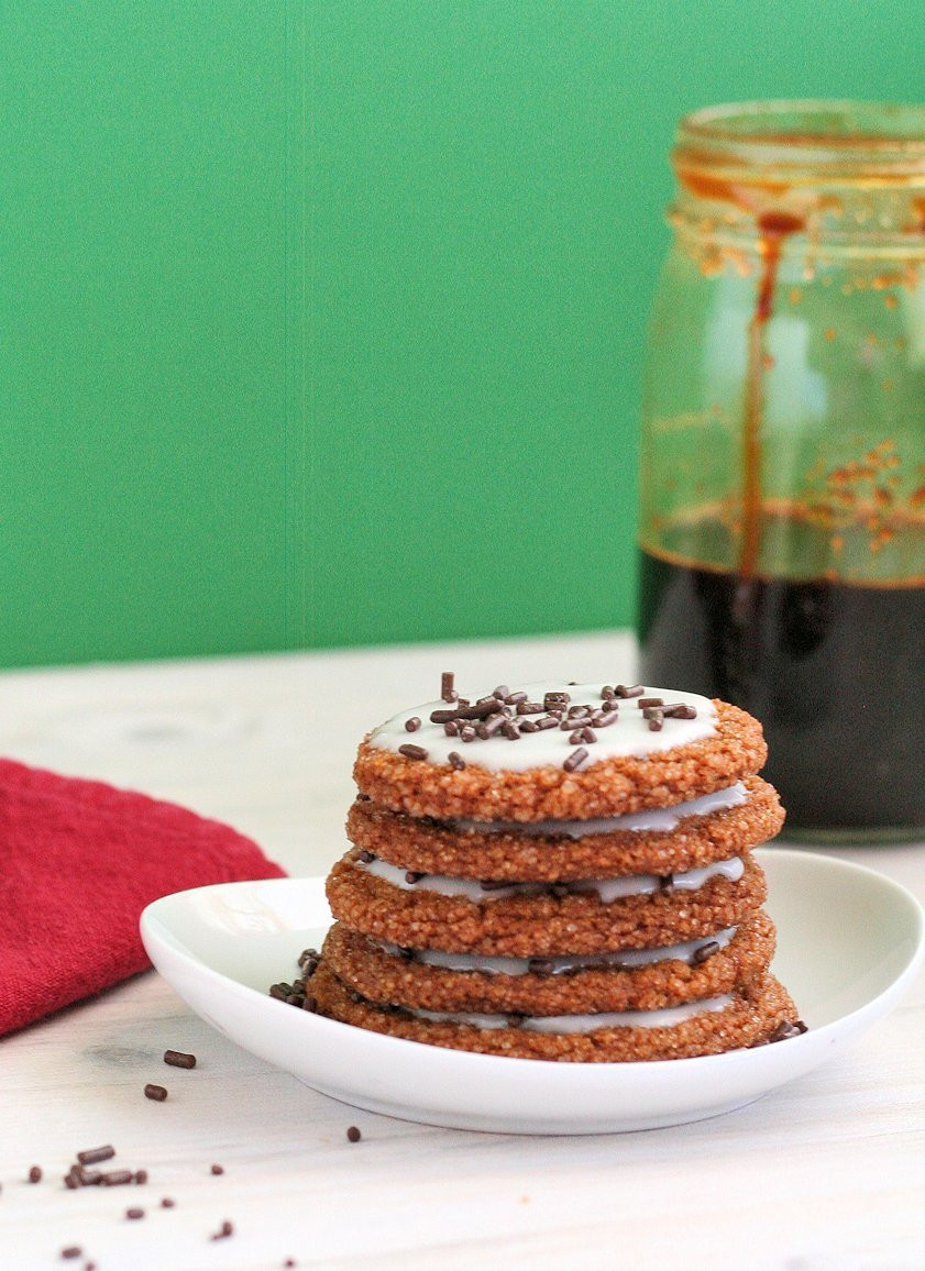 Iced Molasses Cookies
 Iced Molasses Cookies – Crowther Cafe