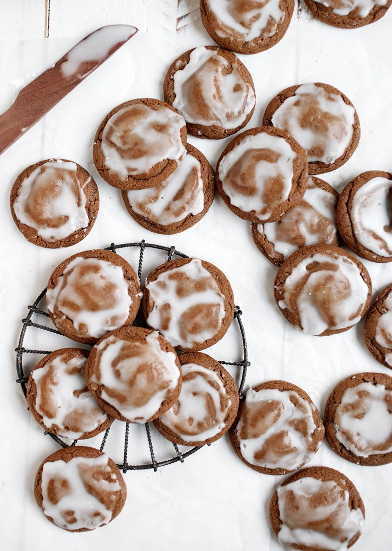 Iced Molasses Cookies
 Iced Molasses Cookies The Merrythought