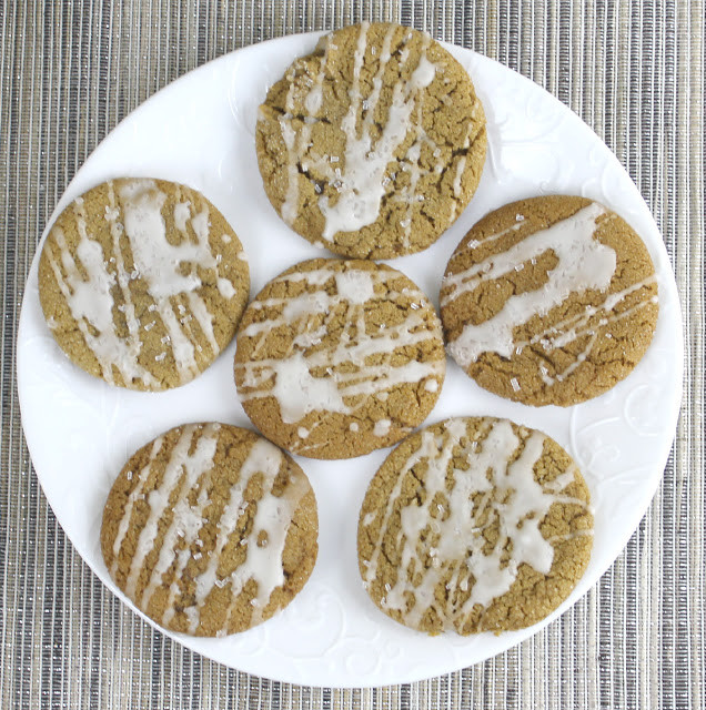 Iced Molasses Cookies
 Iced Molasses Cookies