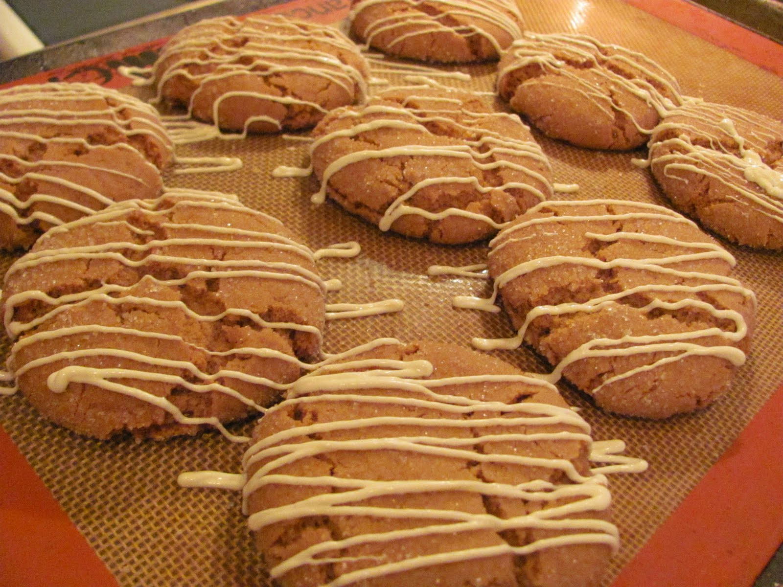 Iced Molasses Cookies
 Simply This That And The Other Iced Molasses Cookies