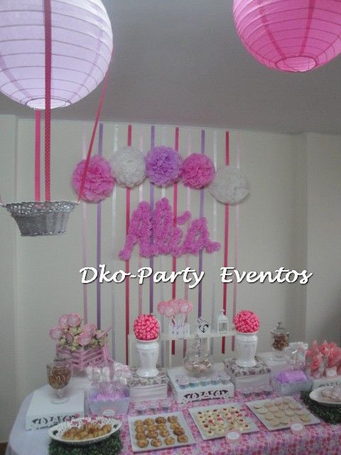 Ideas De Decoracion Para Baby Shower
 Baby shower niña