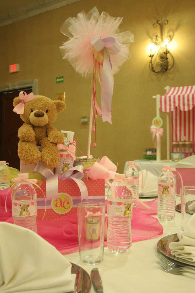 Ideas De Decoracion Para Baby Shower
 Baby Shower Ositas para Niña