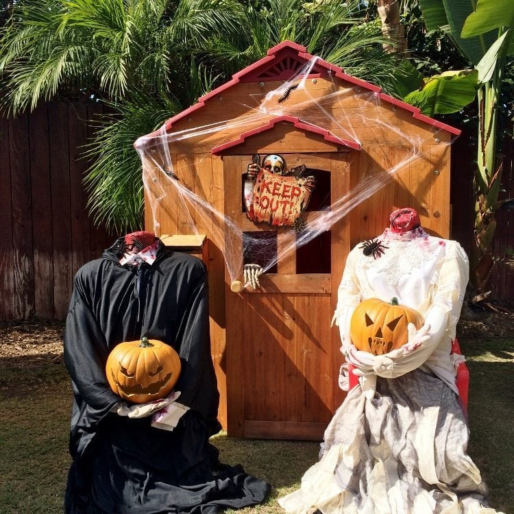 Ideas Decorating Backyard Halloween Party
 Scary Outdoor Halloween Party Decorating Ideas DIY Inspired