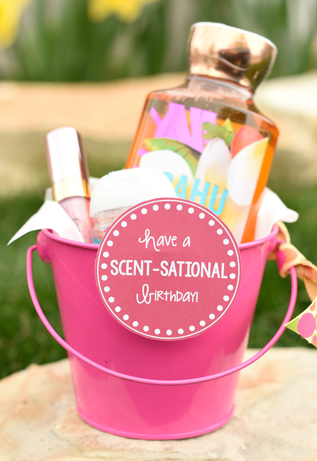 Ideas For A Birthday Gift
 Scent Sational Birthday Gift Idea for Friends – Fun Squared