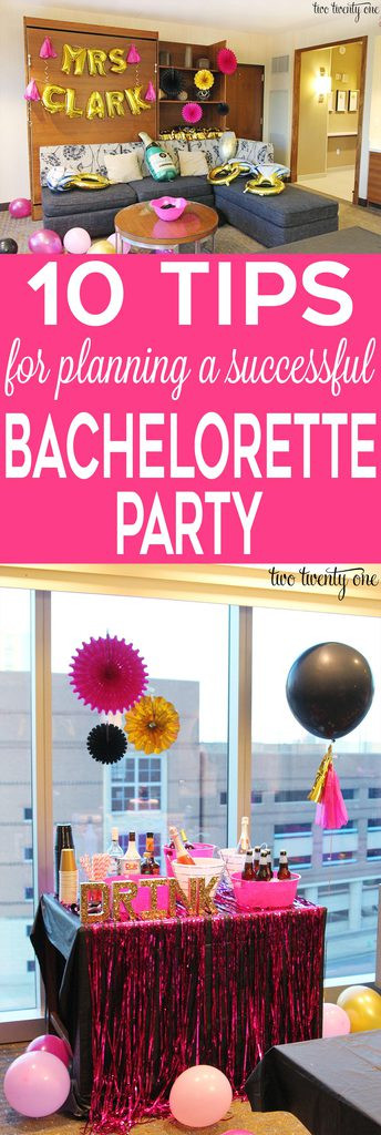 Ideas For Bachelorette Party
 10 Tips for Planning a Successful Bachelorette Party