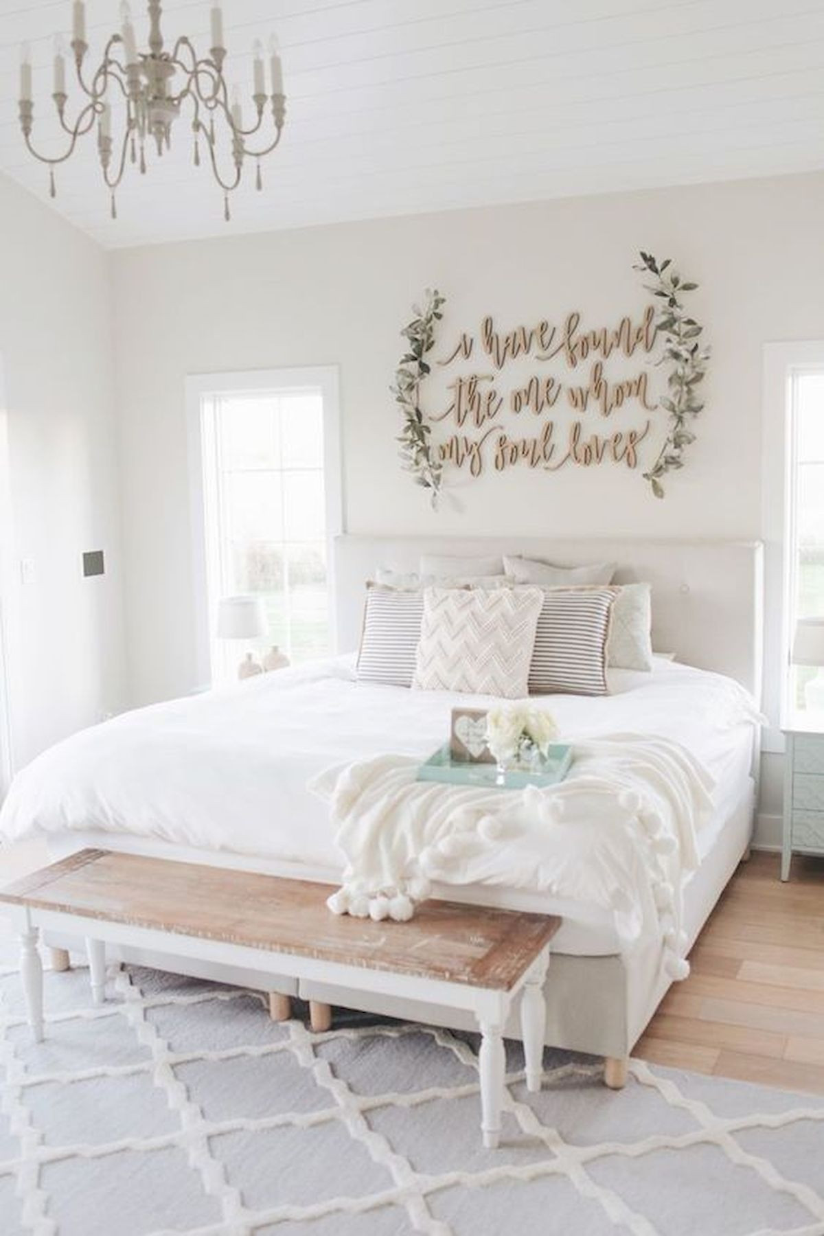 Ideas For Bedroom Wall
 53 Best Farmhouse Wall Decor Ideas for bedroom Ideaboz